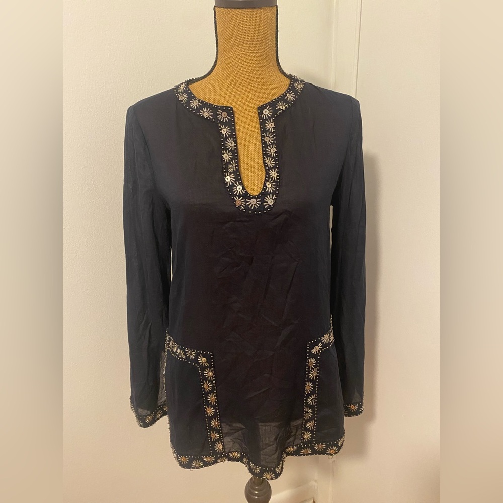 Tory Burch Beaded Tunic